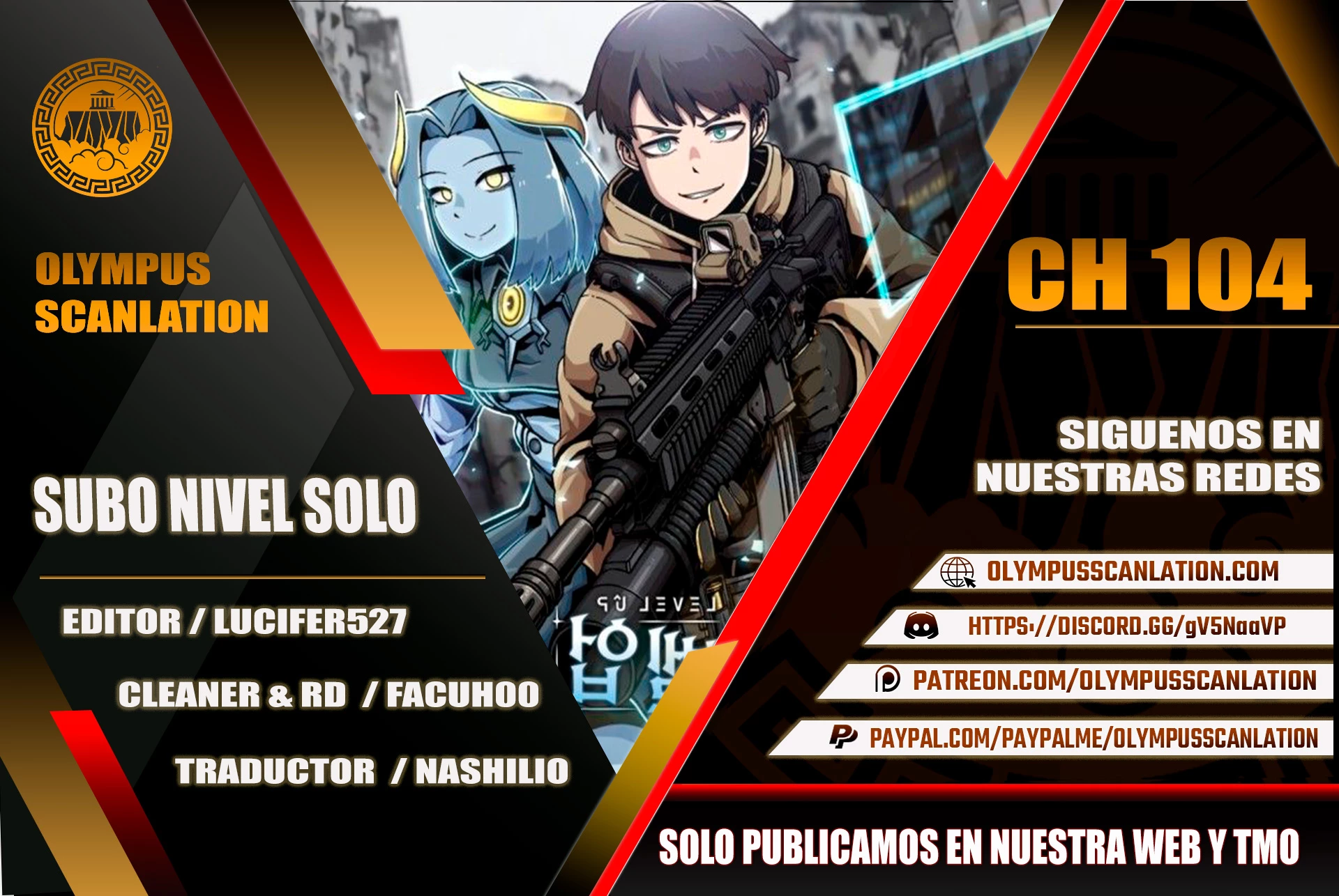 Subo de nivel solo > Capitulo 104 > Page 01